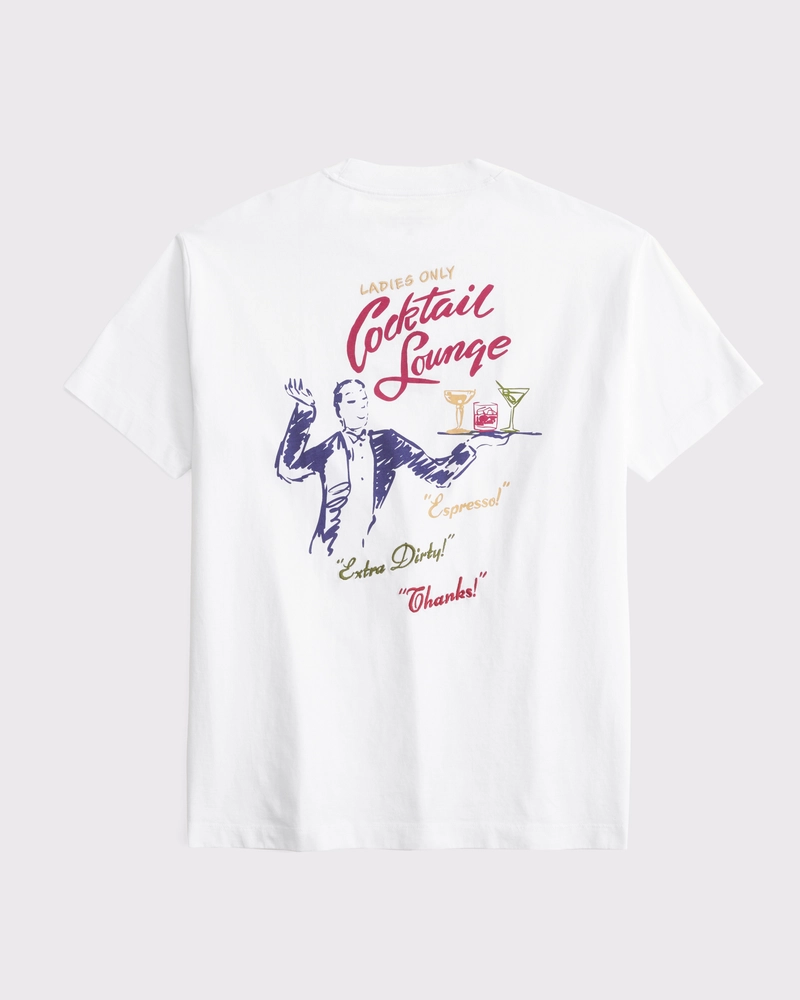 Oversized Cocktail Graphic Tee