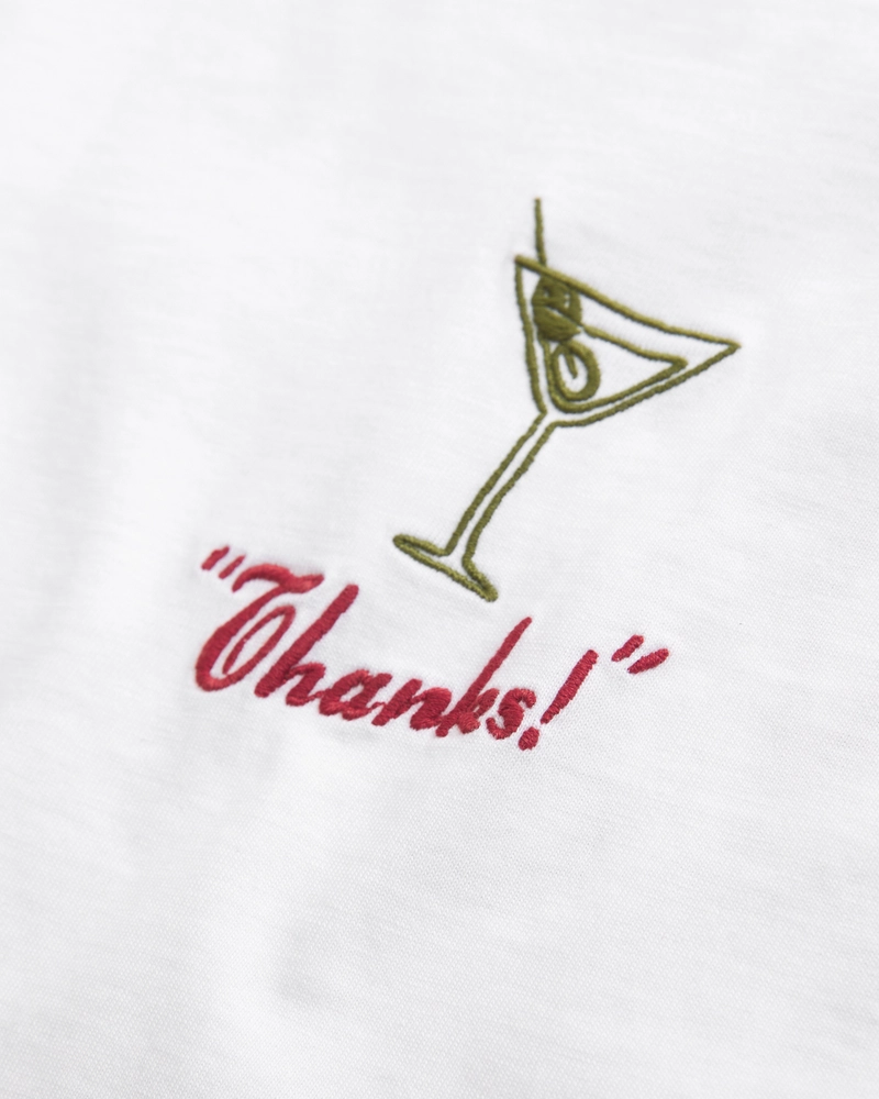 Oversized Cocktail Graphic Tee
