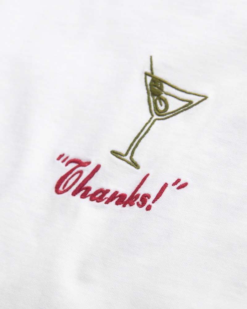 Oversized Cocktail Graphic Tee