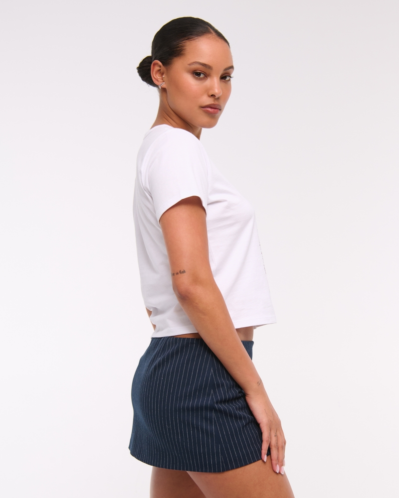 Short-Sleeve Western Graphic Skimming Tee