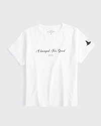 Short-Sleeve Wicked Graphic Skimming Tee