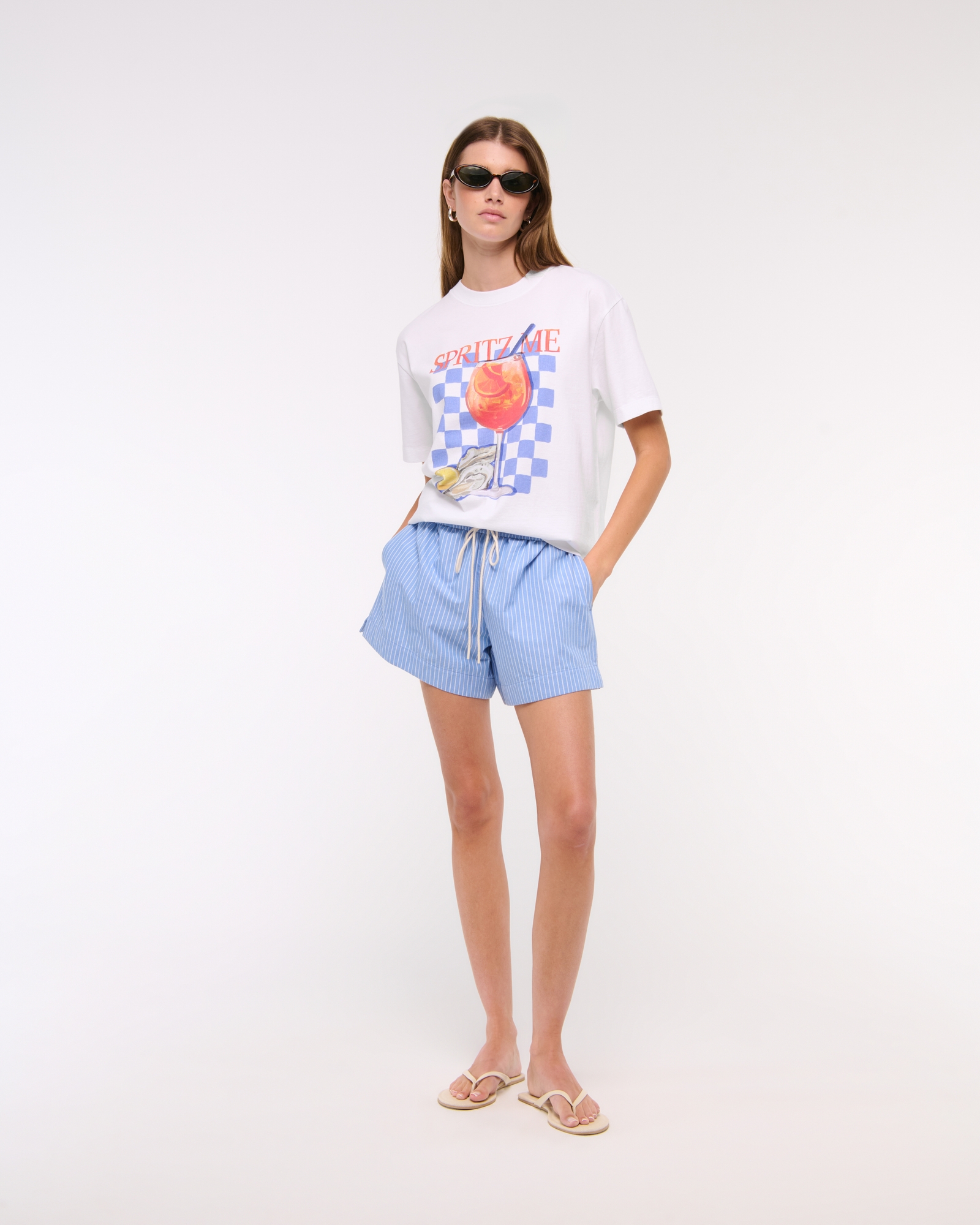Oversized Spritz Me Graphic Tee