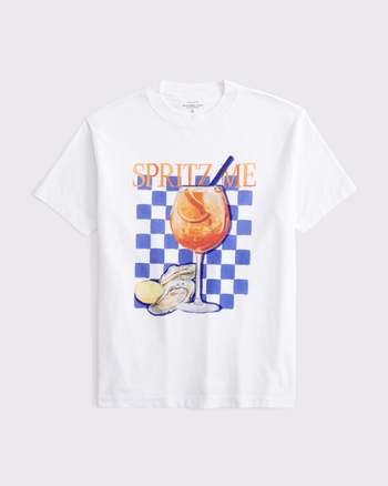 Oversized Spritz Me Graphic Tee