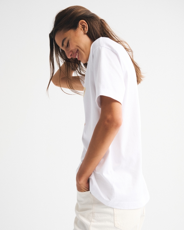 Oversized Coastal Drinks Graphic Tee