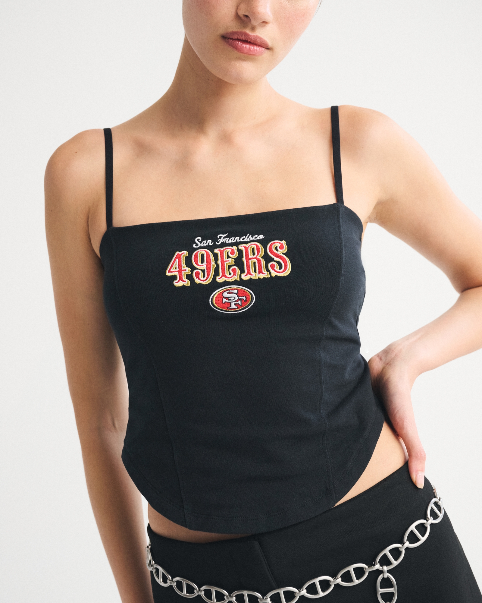 San Francisco 49ers Bra-Free Corset Top