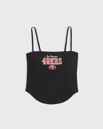 San Francisco 49ers Bra-Free Corset Top