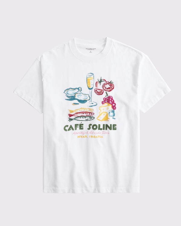 Oversized Cafe Graphic Tee