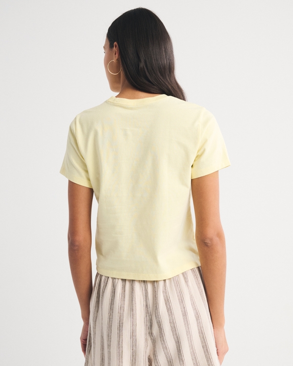 Short-Sleeve Tomato Graphic Skimming Tee