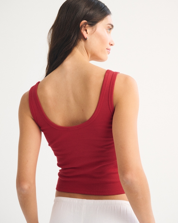 Mallorca Graphic Scoopneck Tank