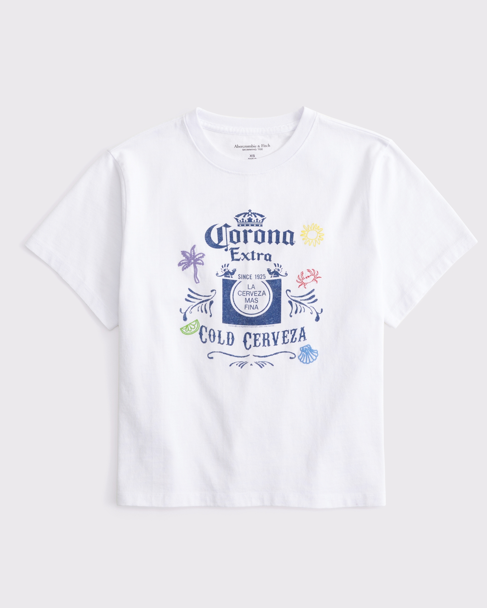 Women's Short-Sleeve Corona Graphic Skimming Tee | Women's Tops
