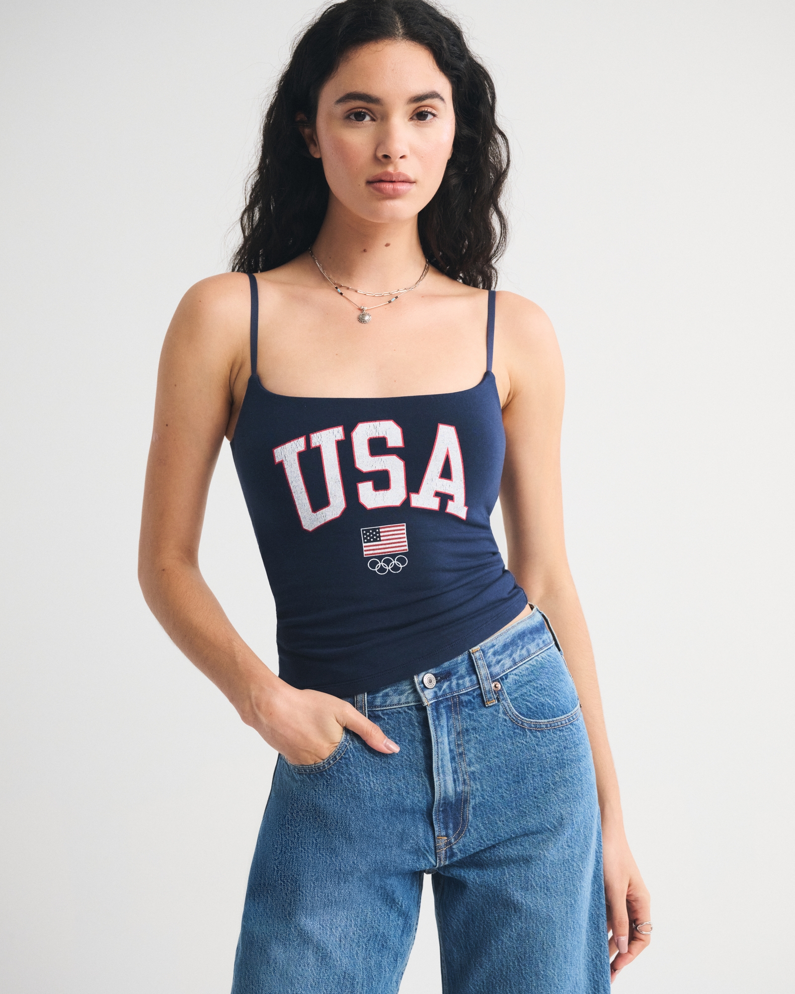 Olympics Bra-Free 90s Cami