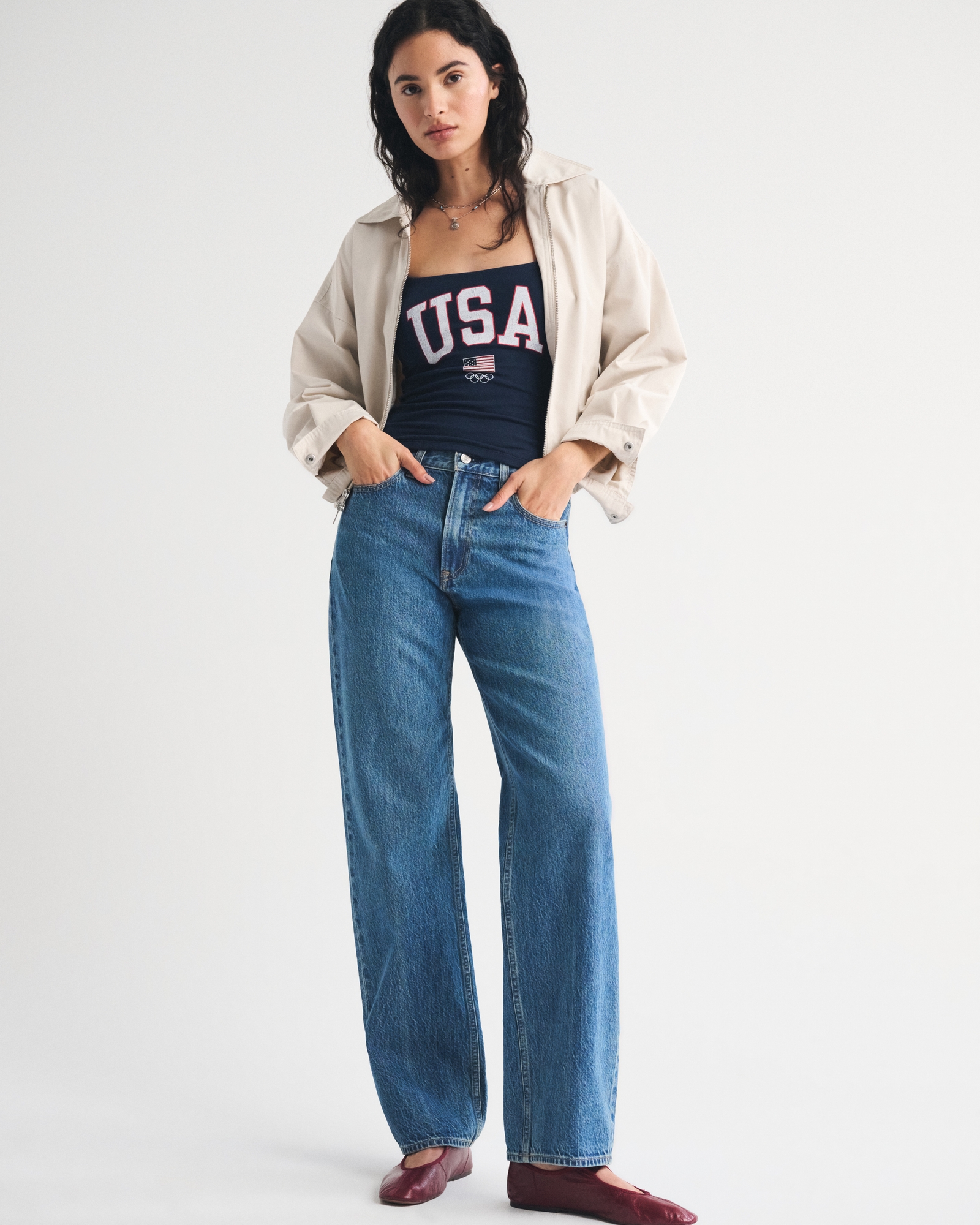 Olympics Bra-Free 90s Cami