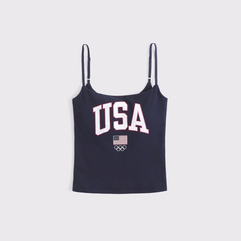 Бра Olympics Free, с топом на бретелях — Abercrombie & Fitch