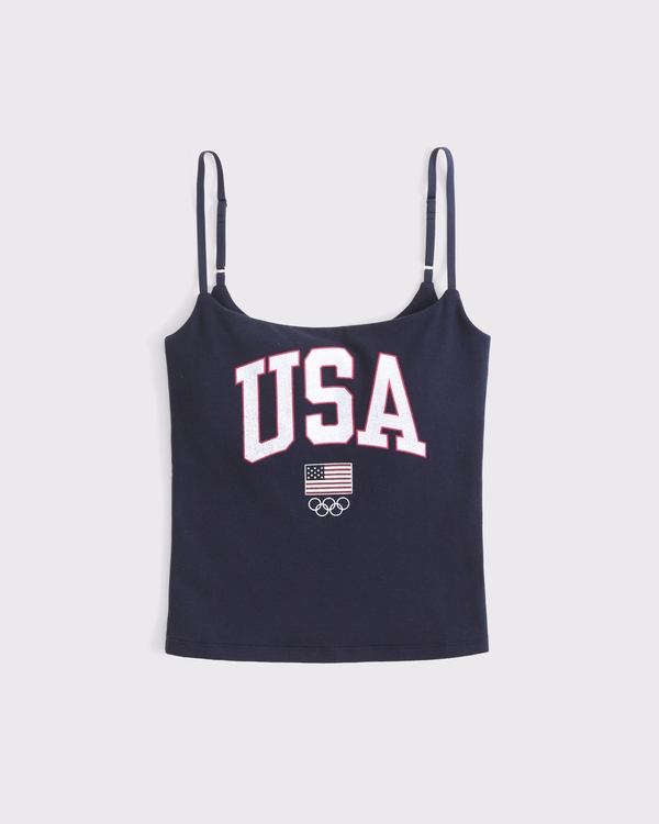 Women's Olympics Bra-Free 90s Cami | Women's Tops | Abercrombie.com