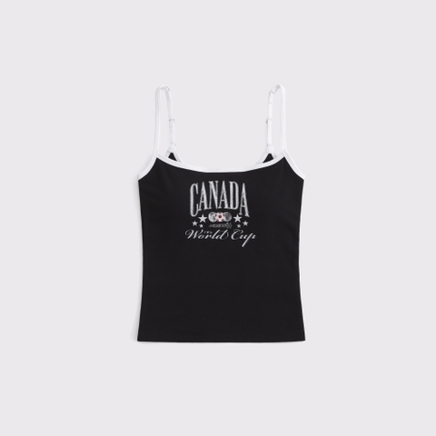 Бра World Free, с топом на бретелях — Abercrombie & Fitch