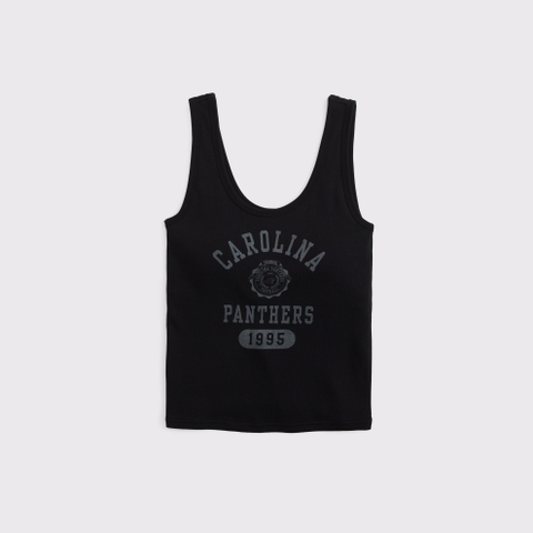 Бра Tampa Bay Free, круглый вырез, в рубчик — Abercrombie & Fitch