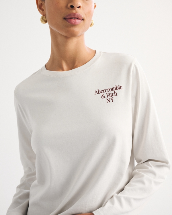 Women's Everyday Logo Tee | Women's Tops | Abercrombie.com