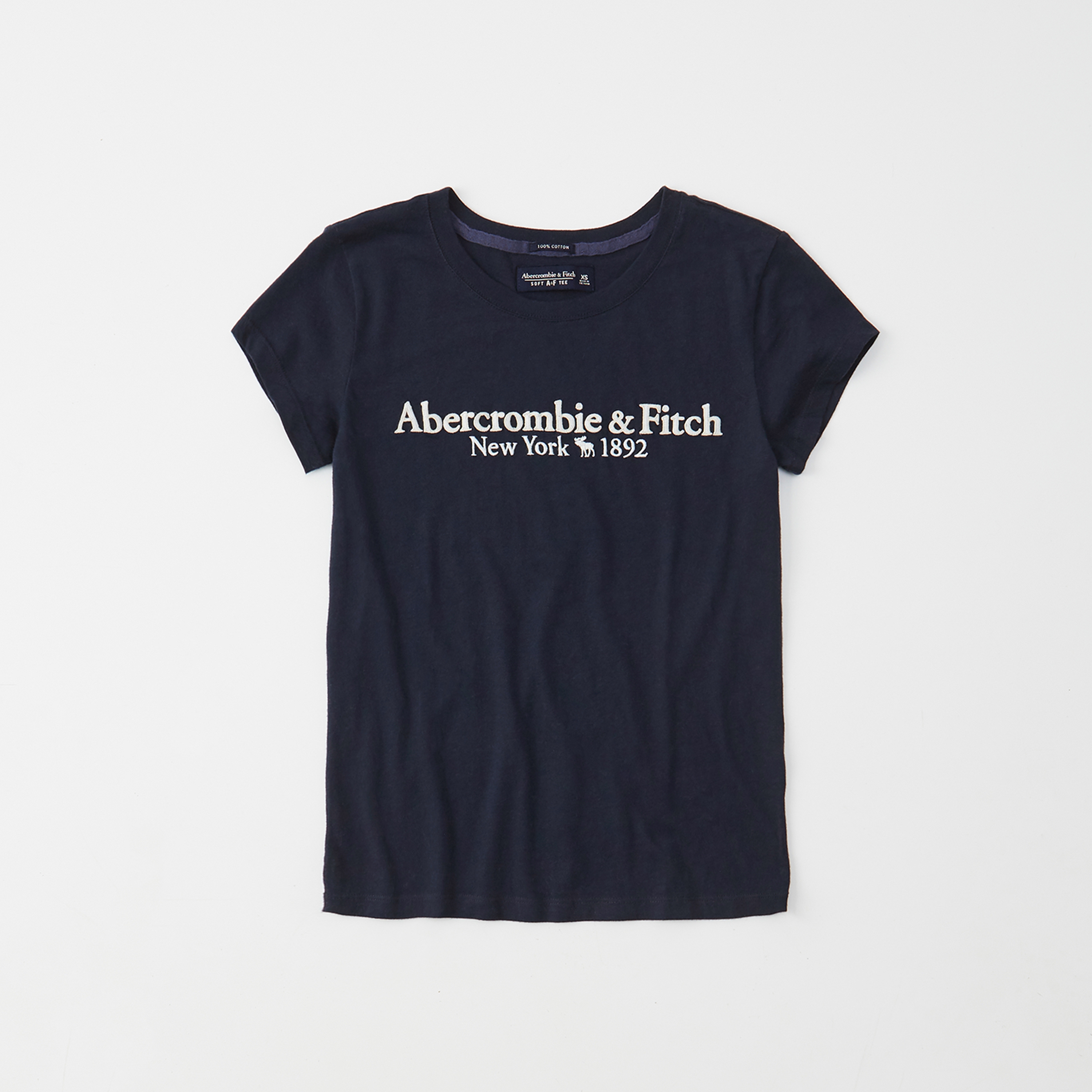 abercrombie logo tee