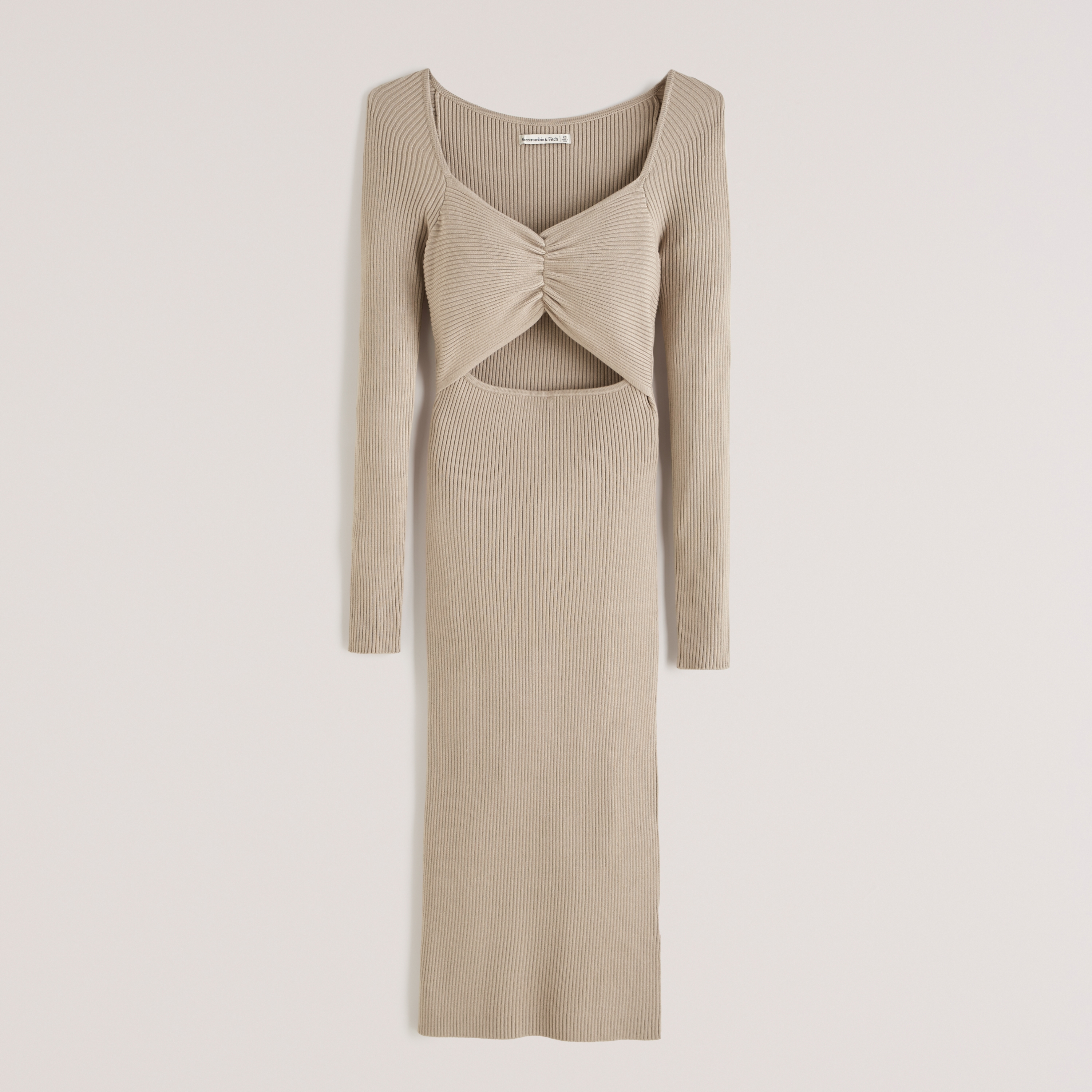 abercrombie knit midi dress