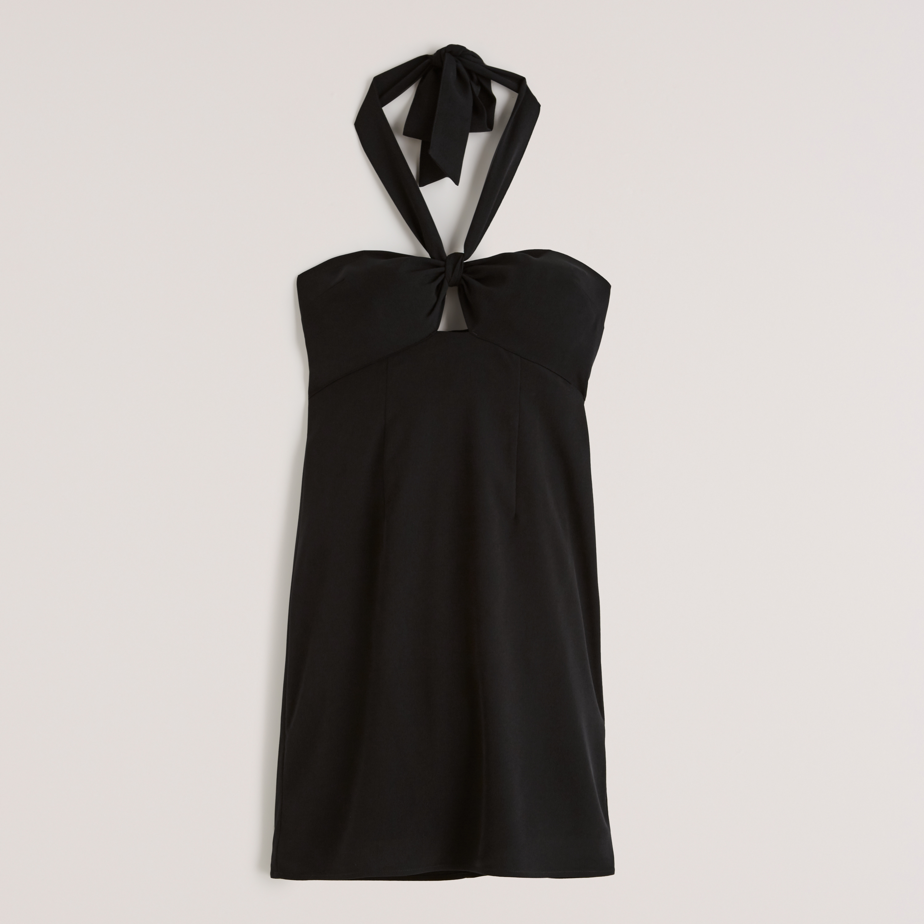 abercrombie black mini dress