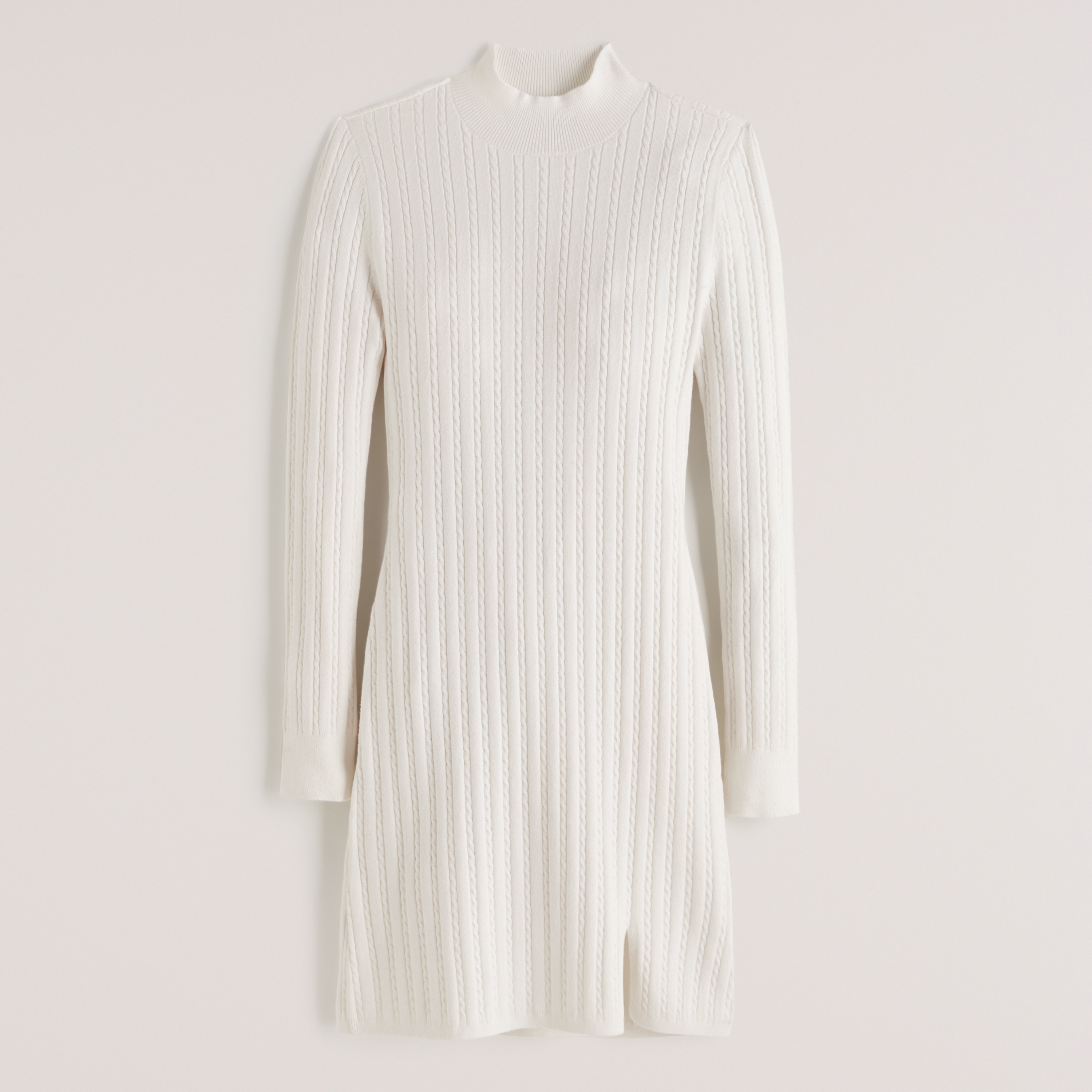 mockneck mini sweater dress abercrombie