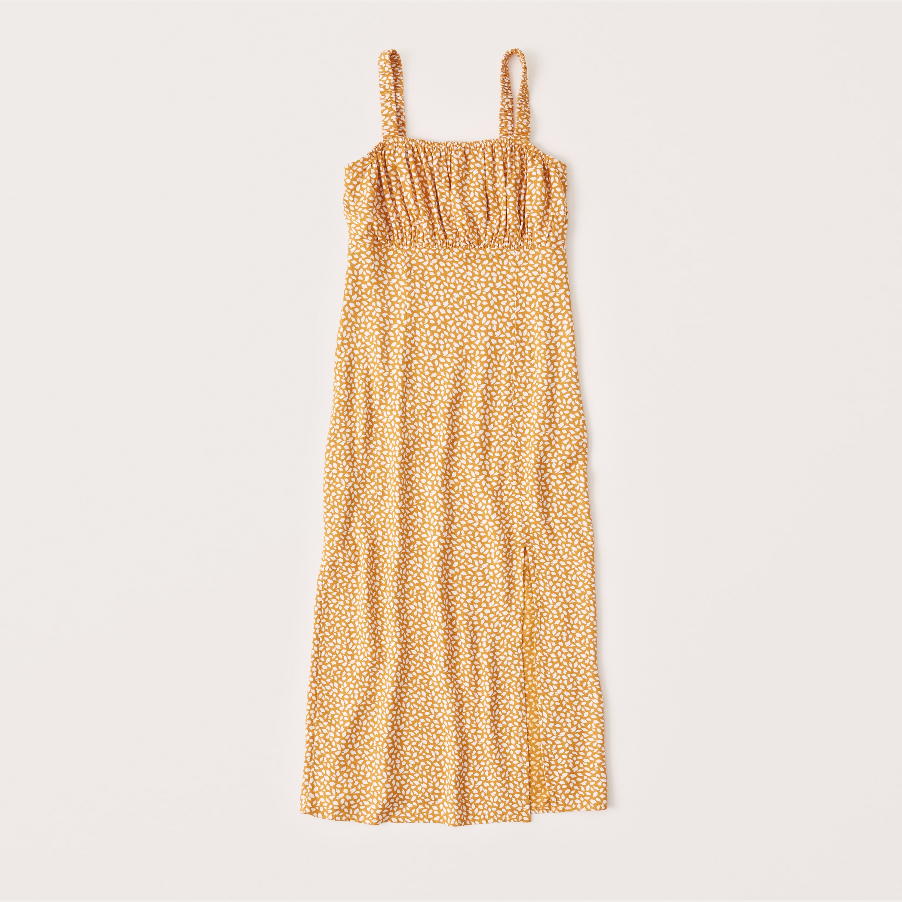 abercrombie and fitch yellow dress