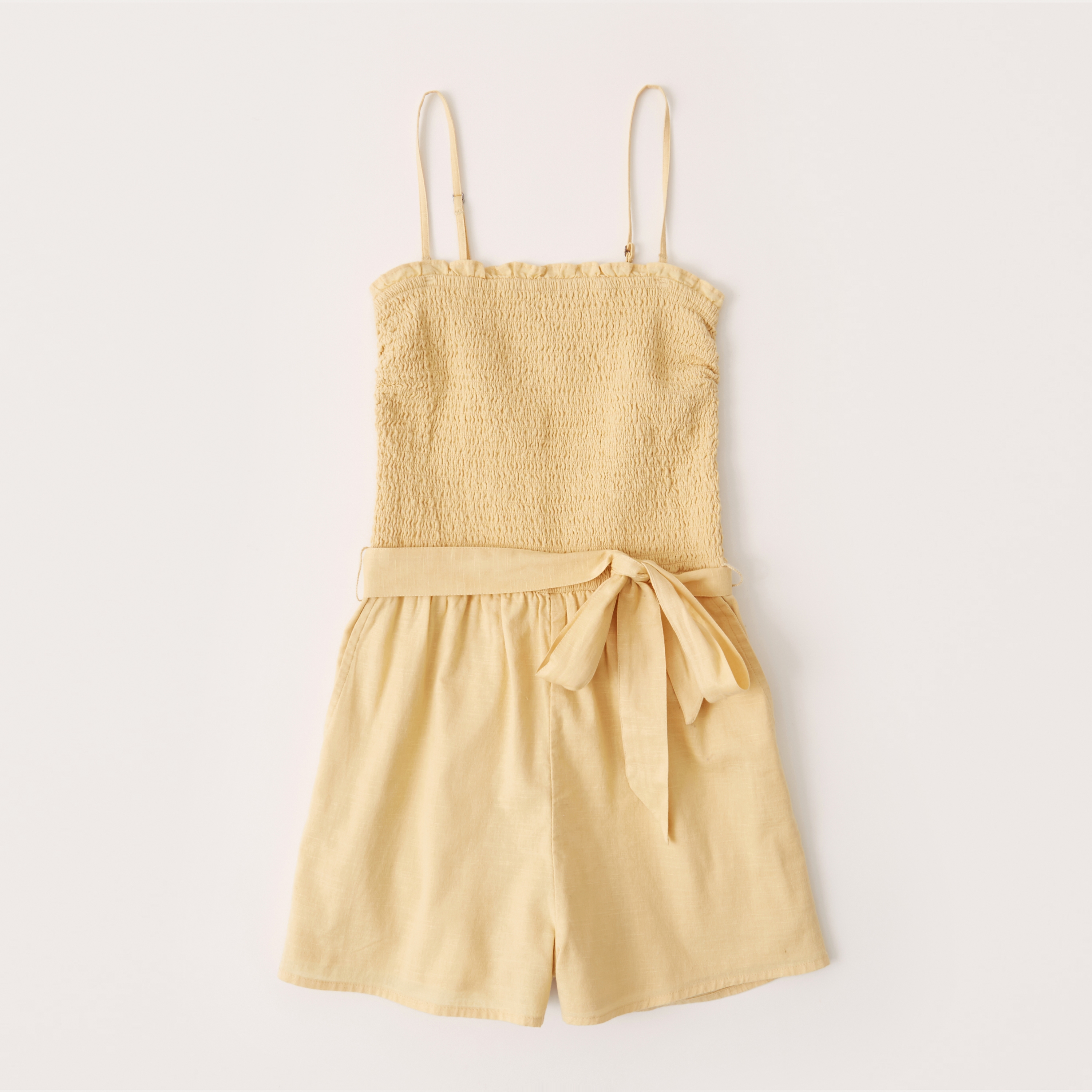 abercrombie smocked jumpsuit