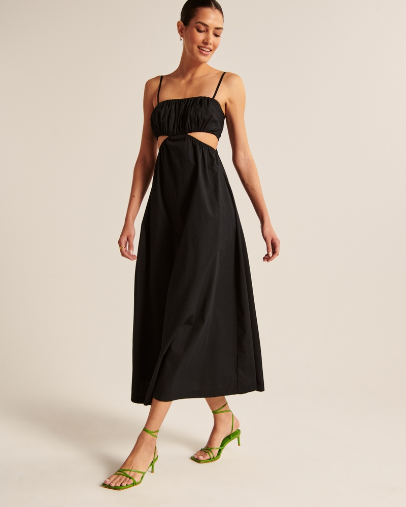 Abercrombie & Fitch Bubble Top Maxi Dress