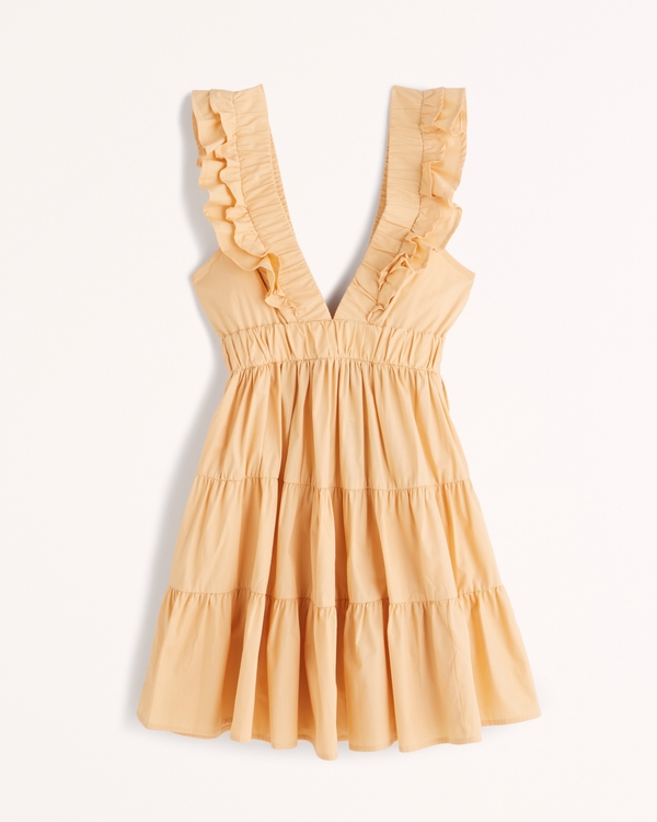 Women's Ruffle Tiered Mini Dress | Women's Sale | Abercrombie.com