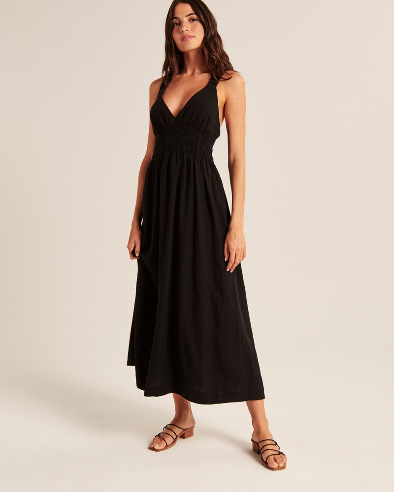 Scrunchie Strap Maxi Dress