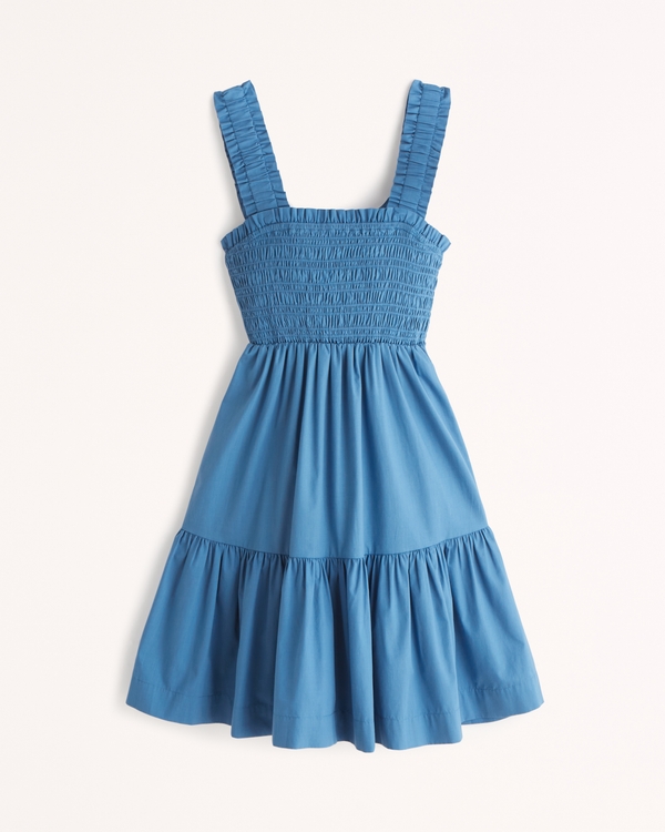 Women's Smocked Bodice Easy Mini Dress | Women's Dresses & Jumpsuits ...