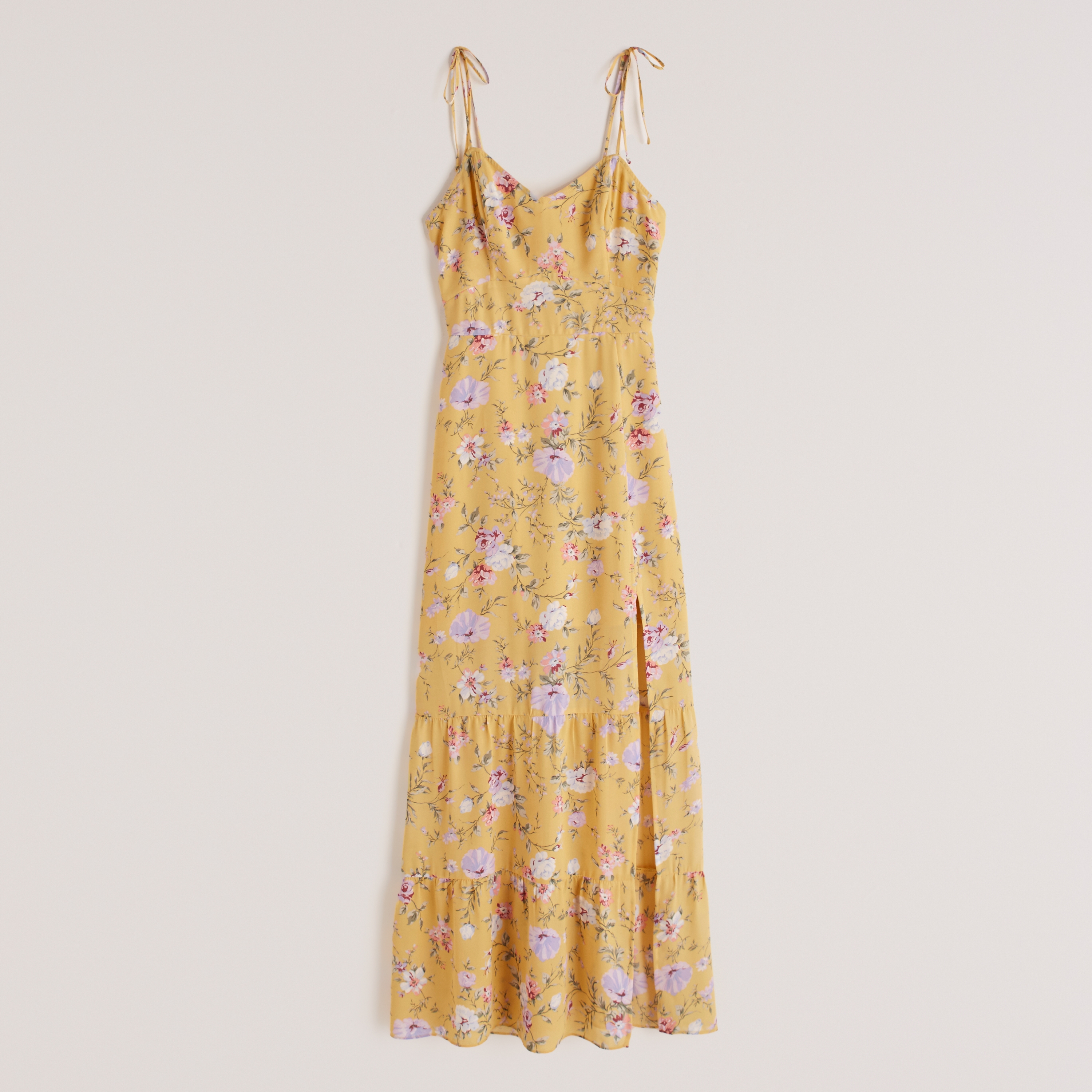 abercrombie and fitch yellow dress