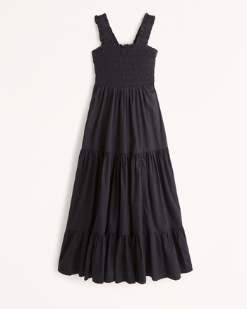 Women's Smocked Bodice Easy Maxi Dress | Women's Clearance ...