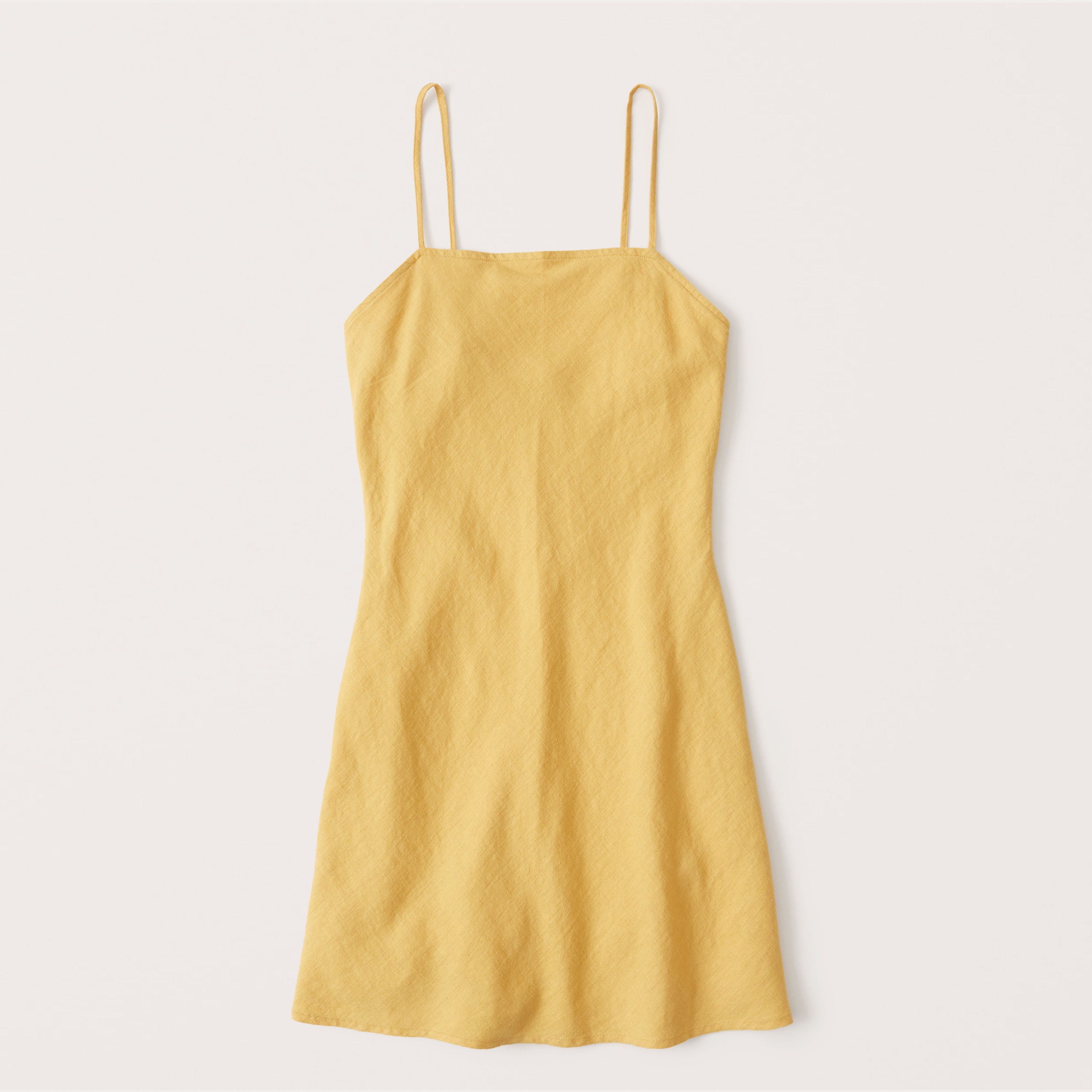 abercrombie yellow dress