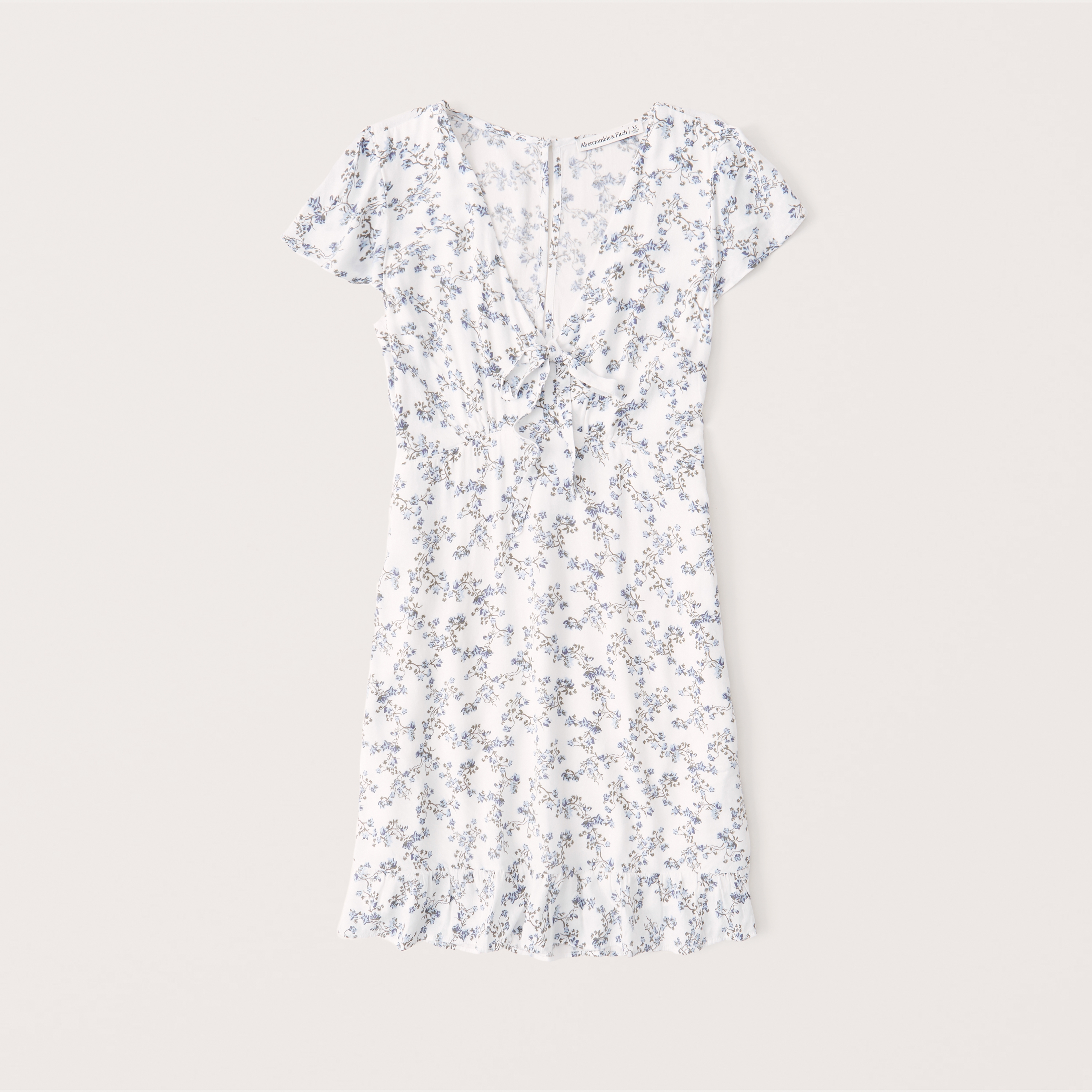 abercrombie and fitch white dress