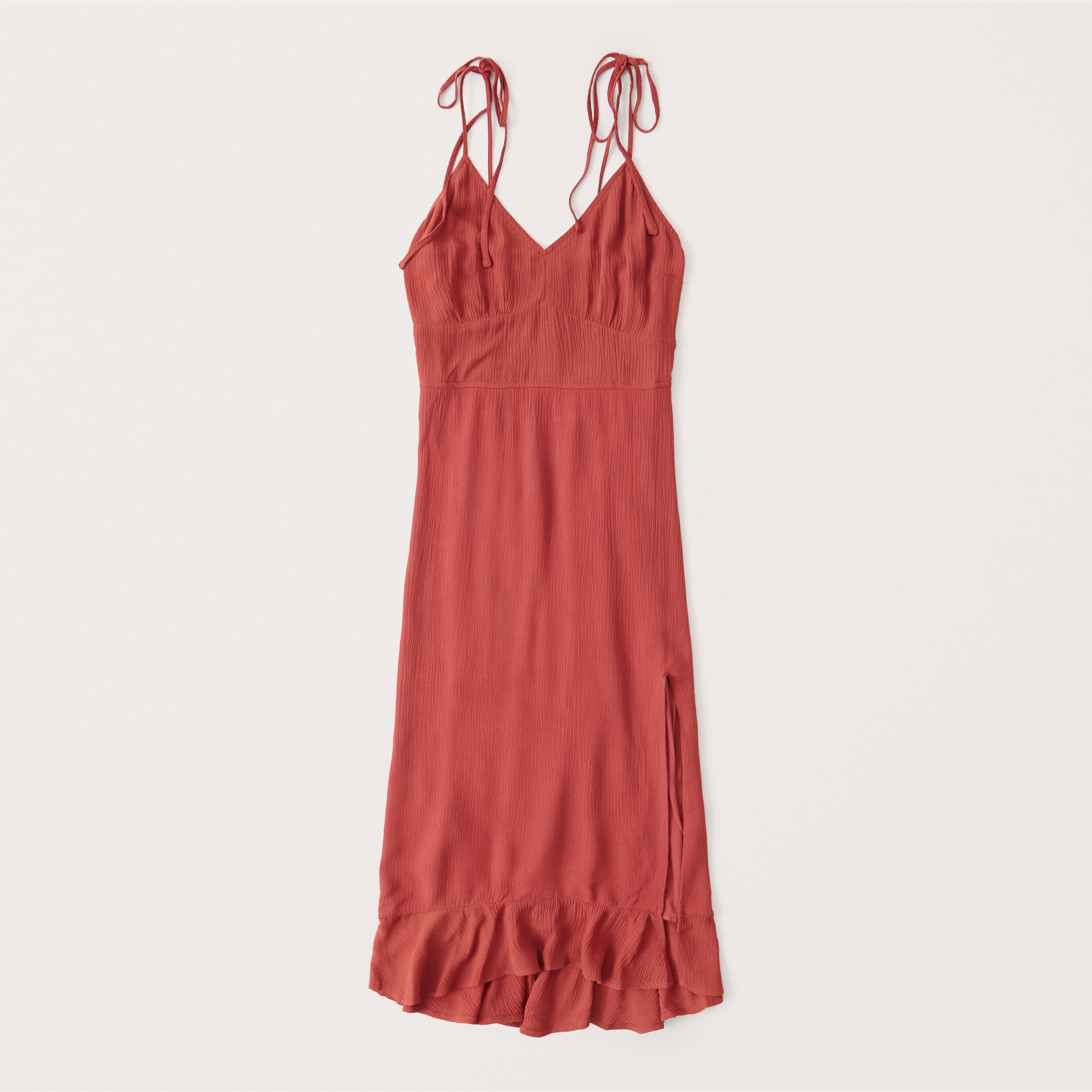 abercrombie red dress