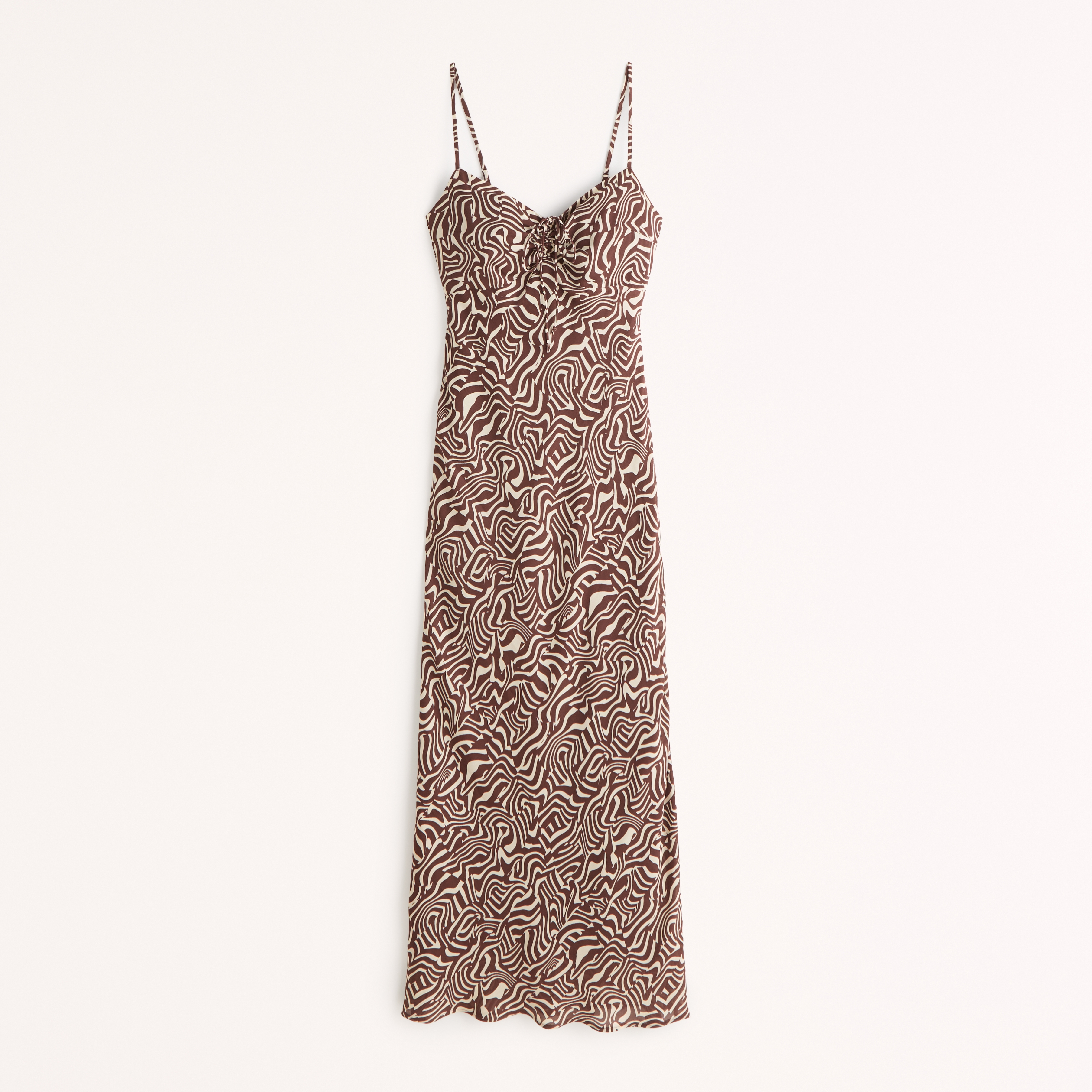 Abercrombie & Fitch Cinch-Front Maxi Dress | Plaza Las Americas