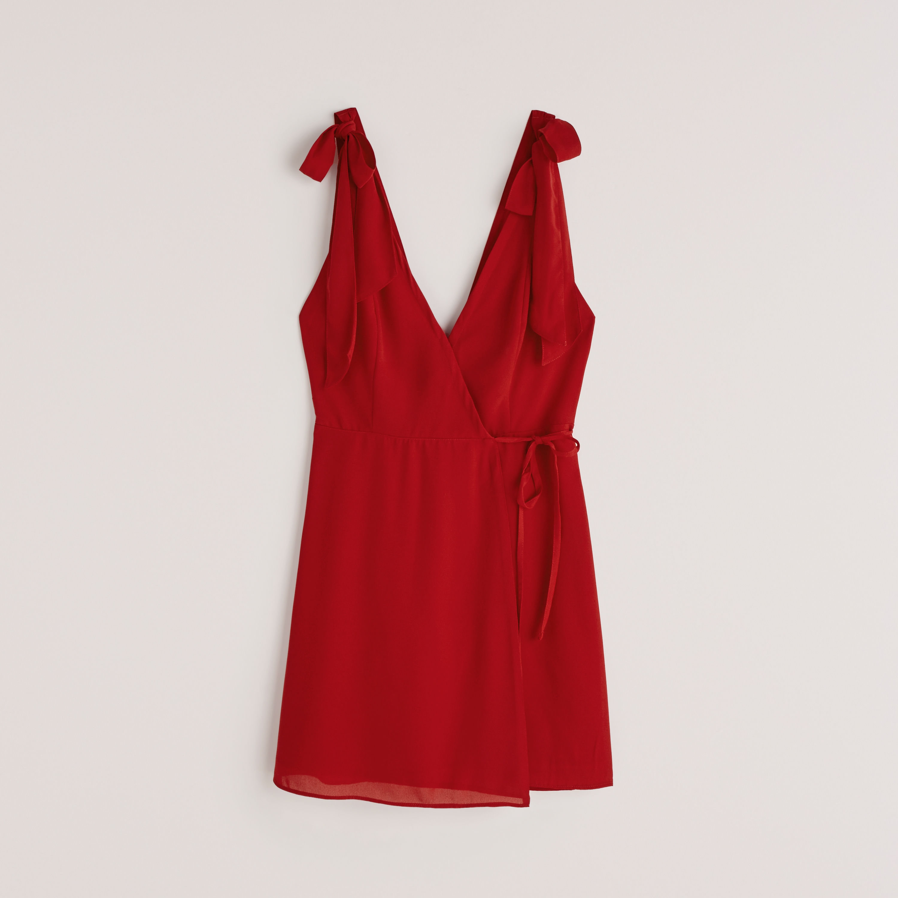 abercrombie red dress