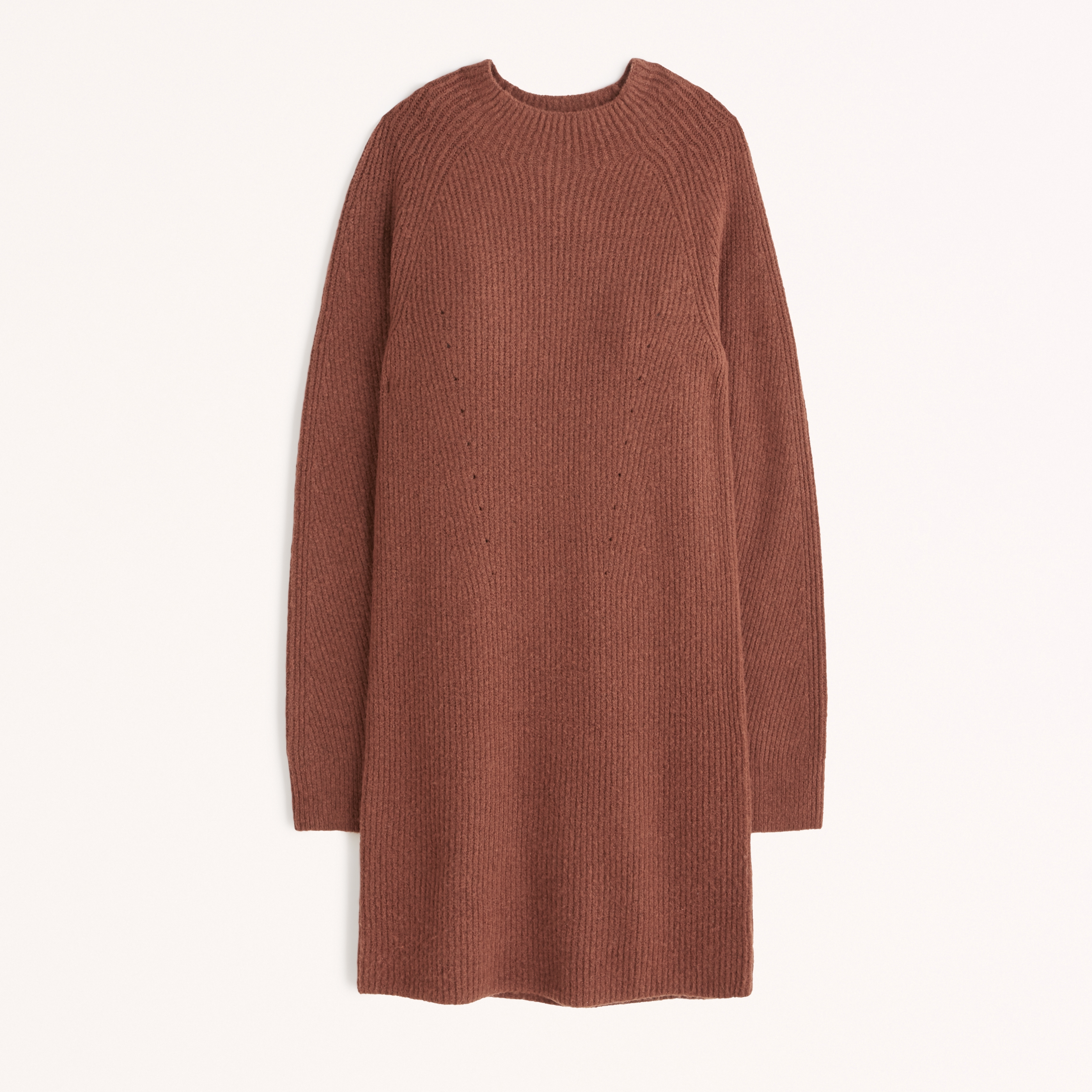 Long sleeve 2024 mock neck dress