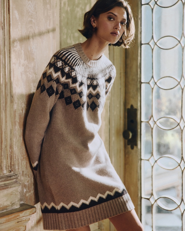 A&F Madeline Mini Sweater Dress