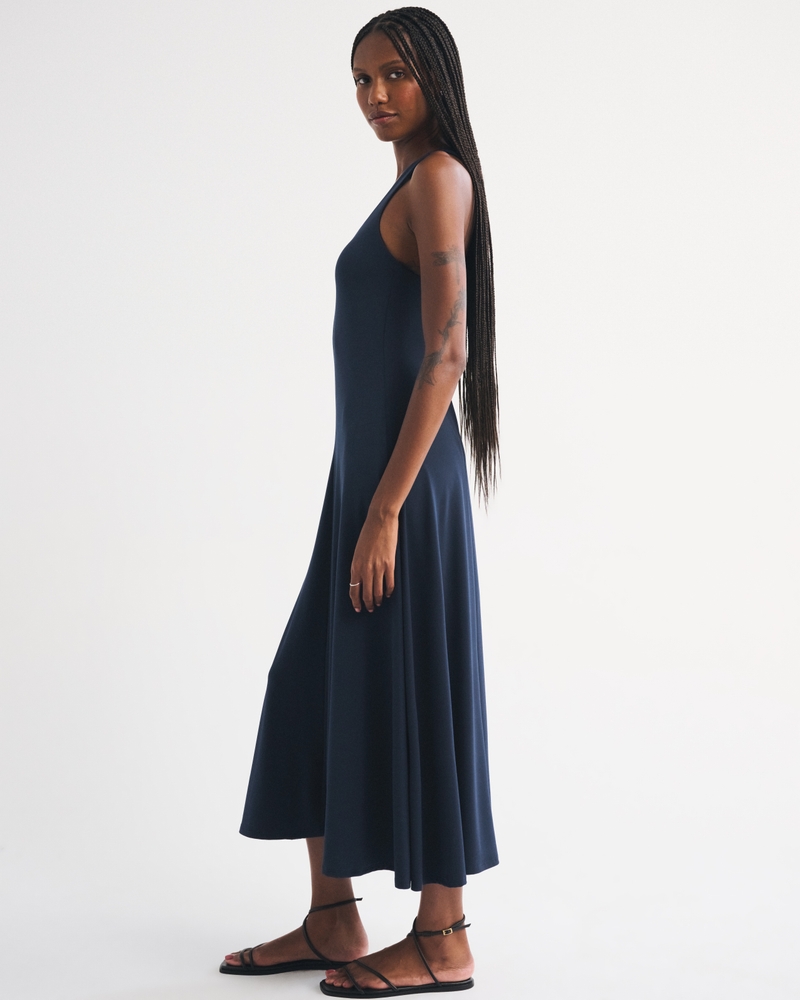 Bra-Free Racer-Back Midi Dress - thumbnail 7