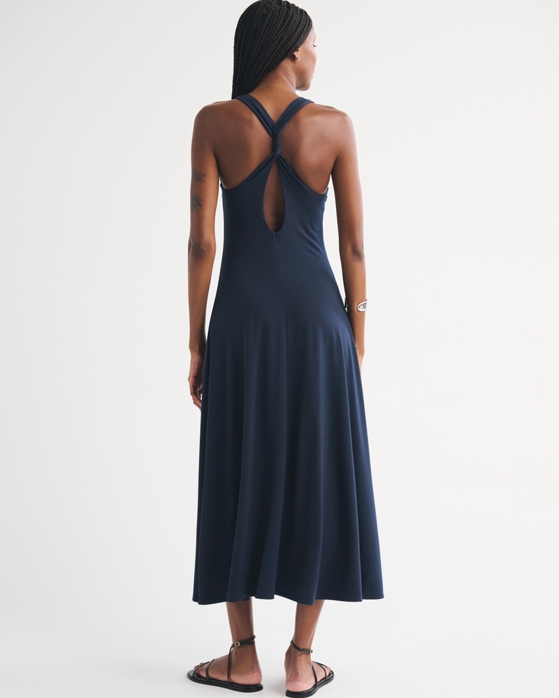 Bra-Free Racer-Back Midi Dress - thumbnail 8