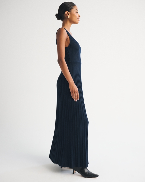 abercrombie blue pleated dress Maxi Sweater Men's Black Leather Dress beautiful dress for women Size:36x32 floral.