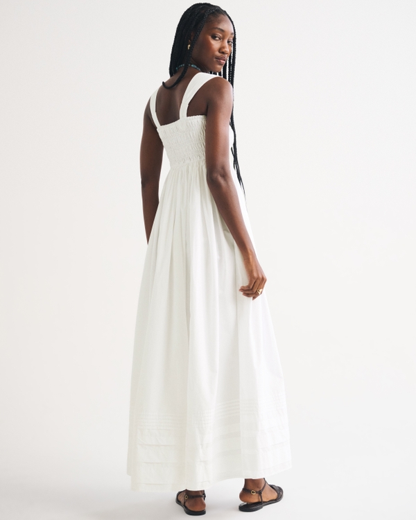 floral fitted dress Florencia Petal Long Slip Gift Guide 2024 Color:Off-White A straight 7 Outfits That Prove