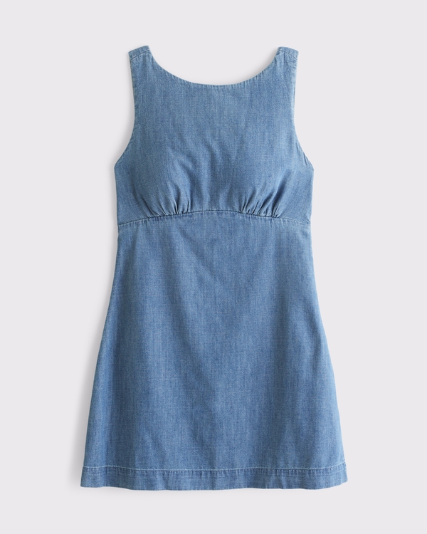 denim dress 2t Kids Raring Horse 5T Norrie Coated Denim Dress gender_Woman Color:Crimson red it features a charming
