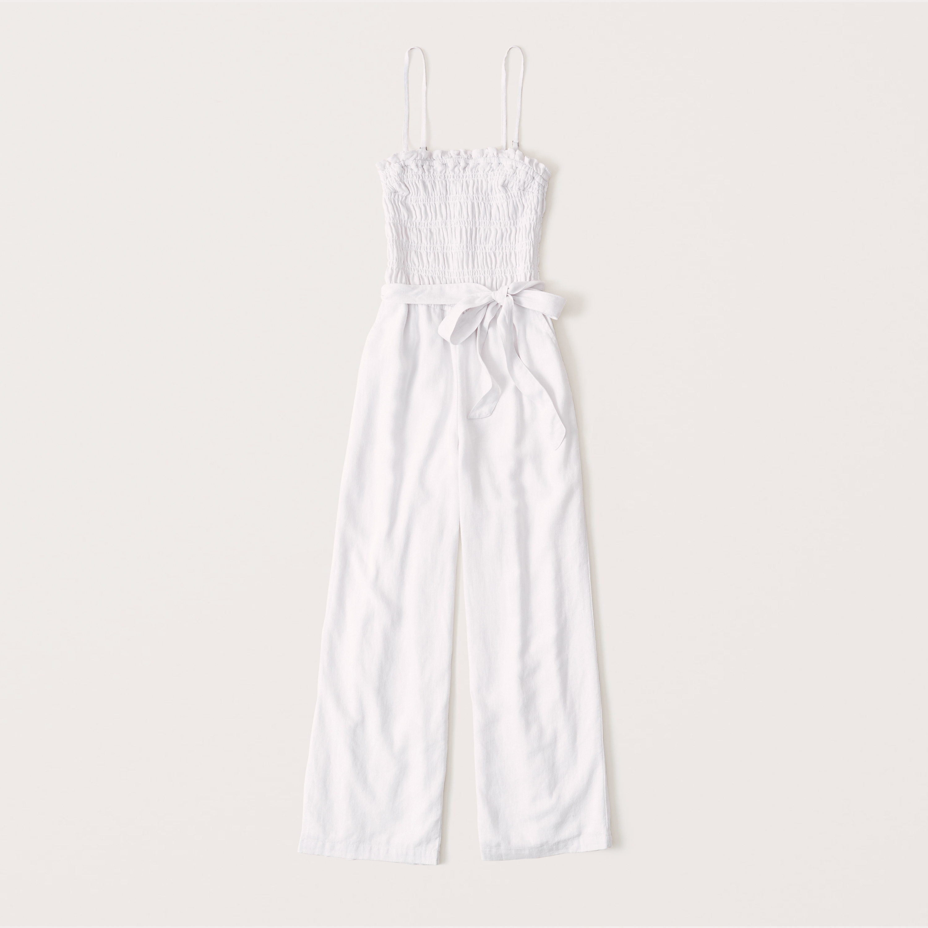 abercrombie smocked jumpsuit