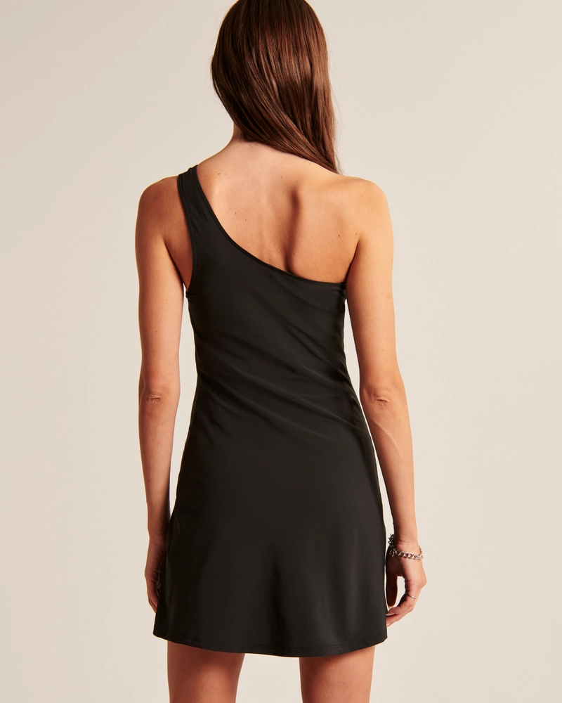 One-Shoulder Traveler Mini Dress