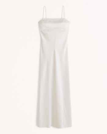 COWGIRL REPEAT SATIN MIDI DRESS main image 0