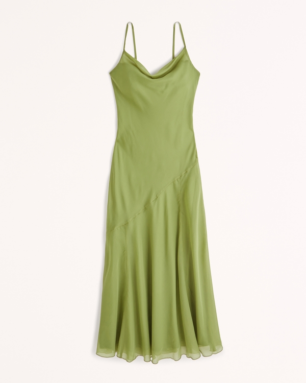 Women's Cowl Neck Maxi Dress | Women's Dresses & Jumpsuits | Abercrombie.com