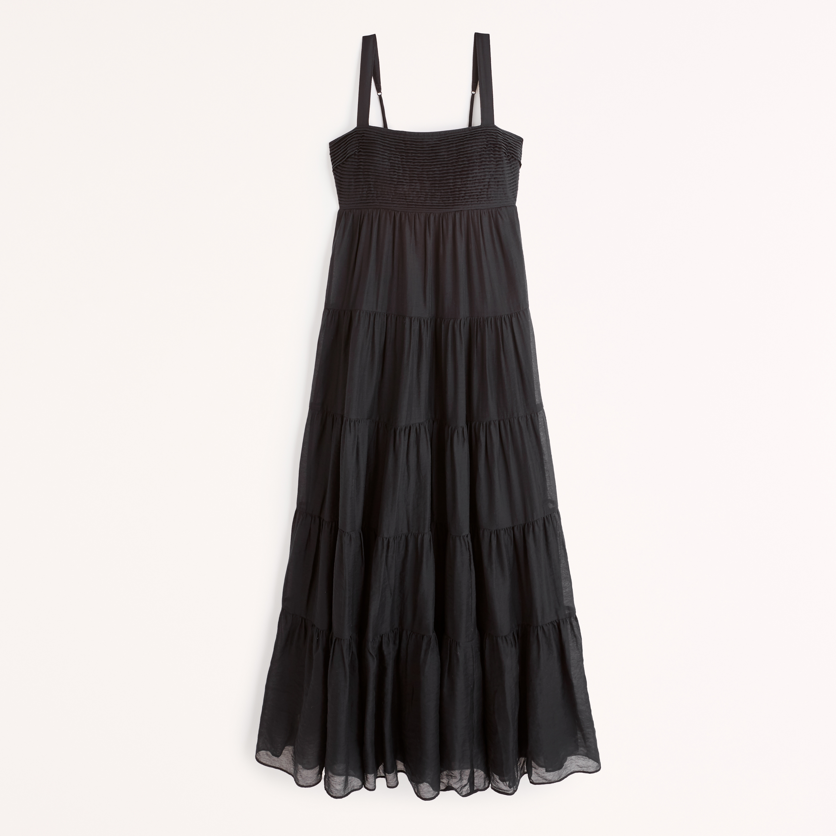 Women's Tiered Ruched Babydoll Maxi Dress | Women's Dresses